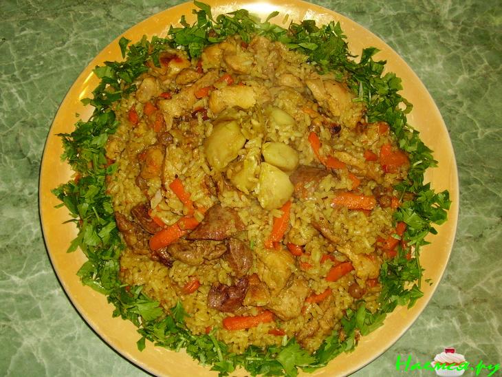 Плов с кроликом Плов с кроликом