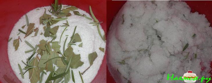 Лосось в соли