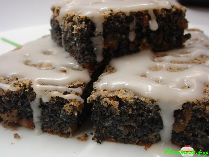 Маковые пирожные (без муки)