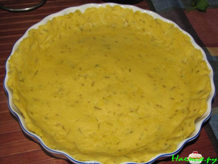 Полента с цуккини и сыром