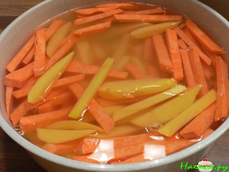 Пикантная картошка ( Pommes frites)