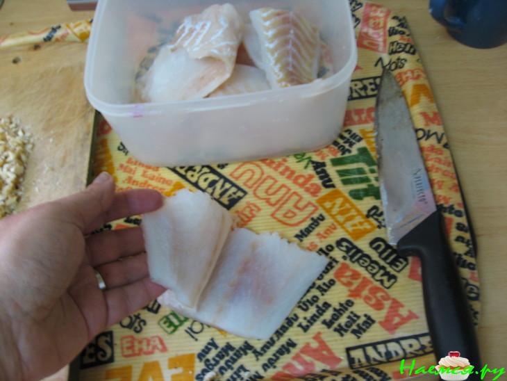 Рыба, запеченная с орехами Рыба, запеченная с орехами