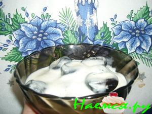 "Чернослив в снегу" (или чернослив фаршированный орехами)