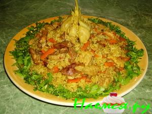 Плов с кроликом Плов с кроликом