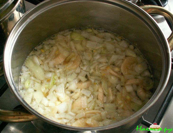 Цветная капуста в банановом соусе