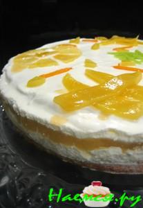 Тортик-десерт легкий и нежный