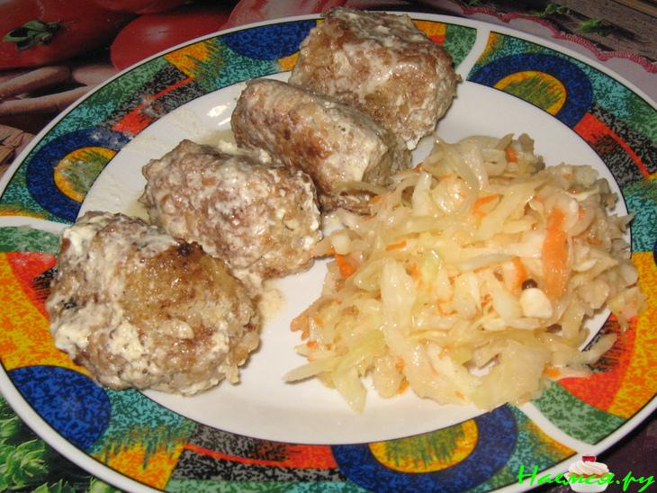 Гречаники мясные
