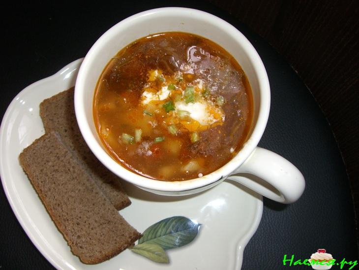 Суп со свининой "За уши не оттащить!!!"