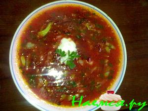 Украинский борщ по-Карпатски