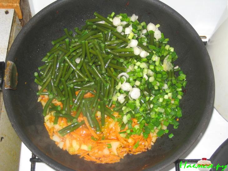 Стрелки чеснока жаренные