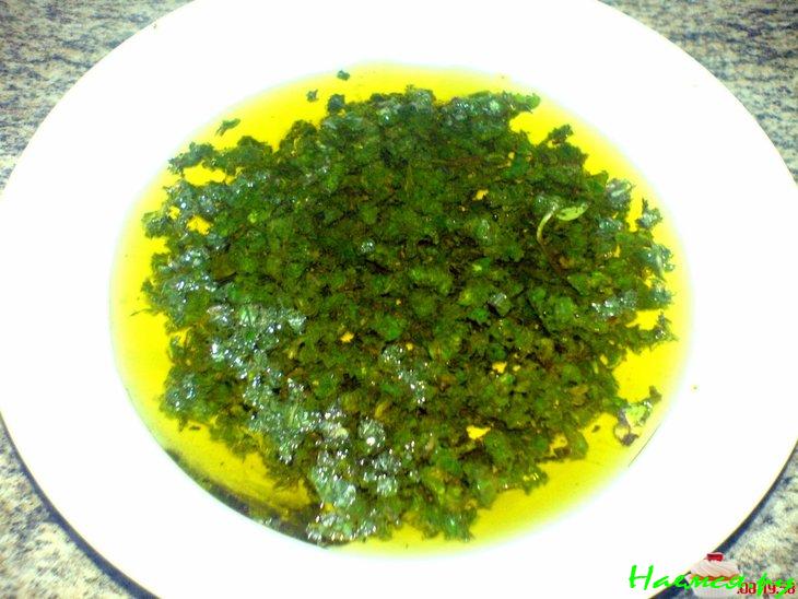 Масло салатное мятное