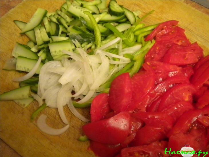 Салат "По-походному" Салат "По-походному"