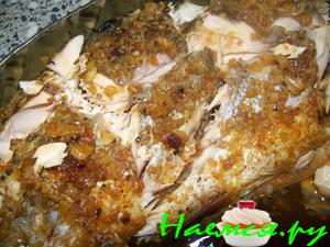 Форель запеченная с восточными нотками