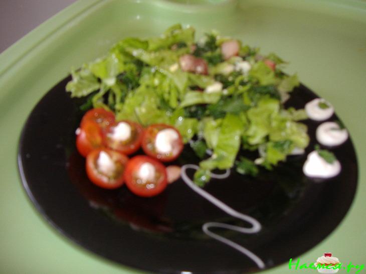 Салат "Свежесть" с беконом