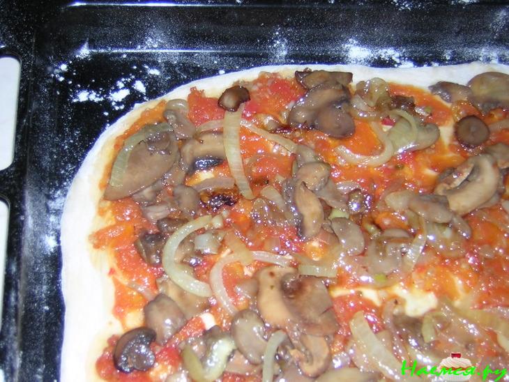 Пицца (тесто на пиве)