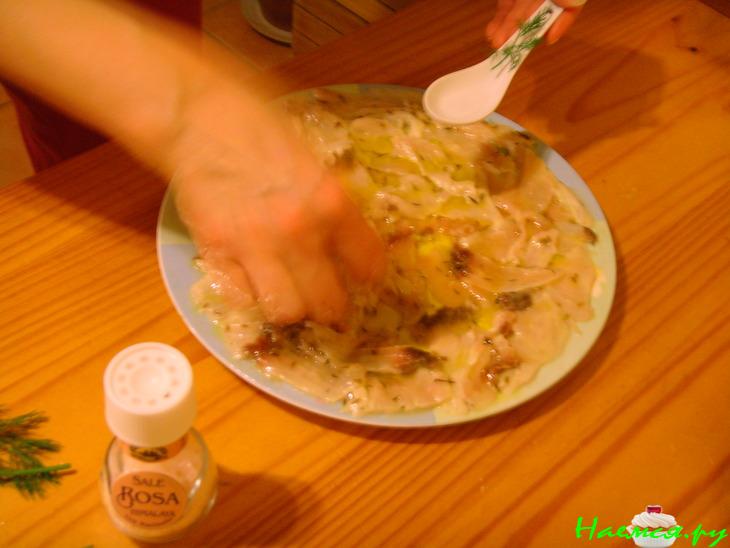 Carpaccio из меч-рыбы