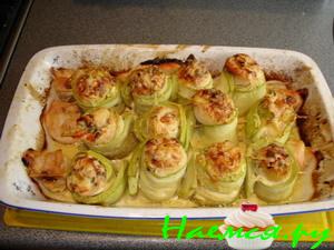 Куриные рулетики в сюртучках