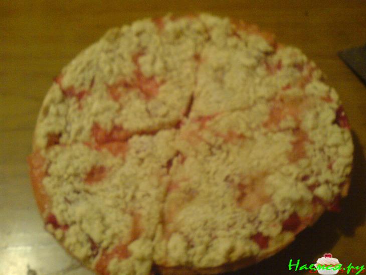 Сливовый пирог с миндалем Сливовый пирог с миндалем