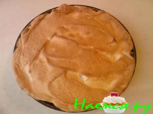 Итальянский пирог с безе и лимонным кремом