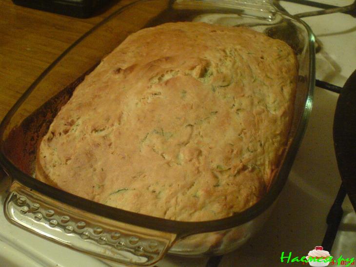 Несладкий кабачковый пирог Несладкий кабачковый пирог