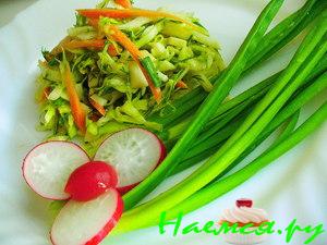 Салат "Каприз" с капустой&nbsp; и дайконом