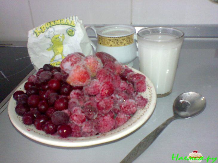 Ягодный киселёк