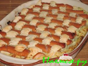 Печеное пюре из картошки и кольраби Печеное пюре из картошки и кольраби