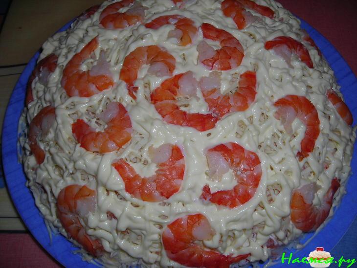 Салат "Сказки Нептуна" Салат "Сказки Нептуна"