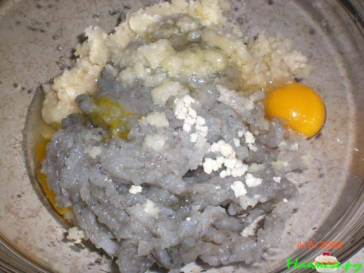 Котлеты из креветок и цветной капусты Котлеты из креветок и цветной капусты