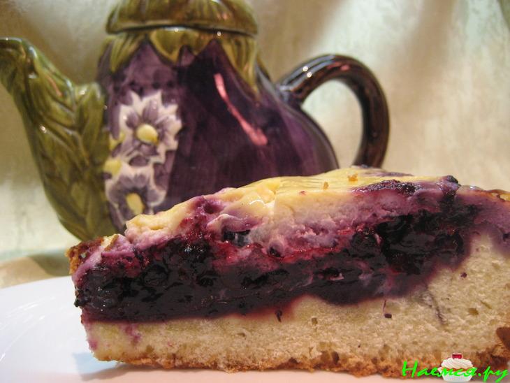 Пирог с черникой Пирог с черникой