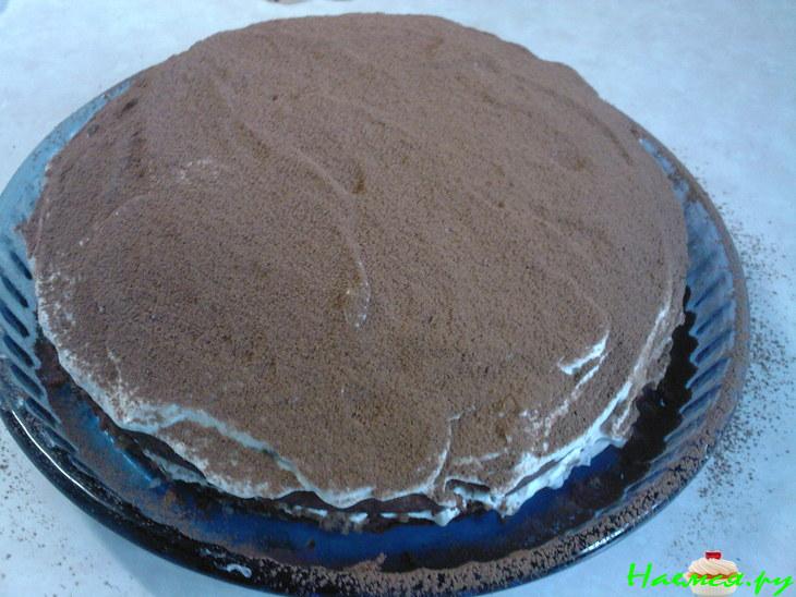 Торт "Тирамису" творожный