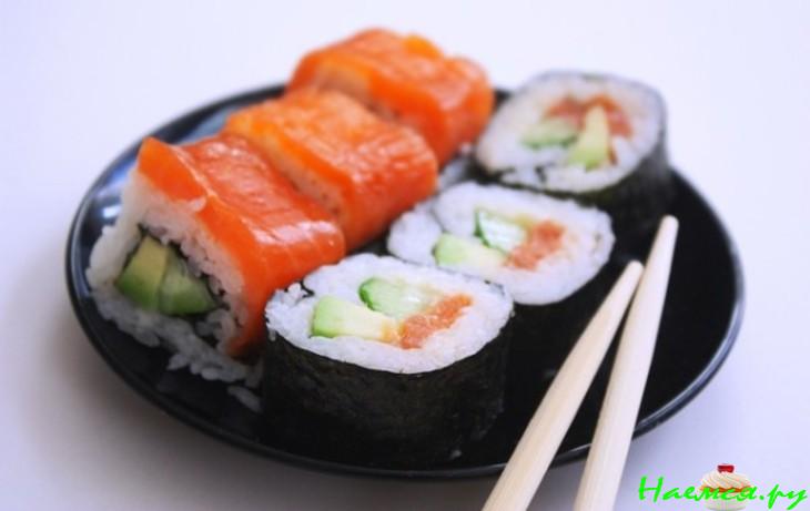 Мои роллы с семгой и авокадо