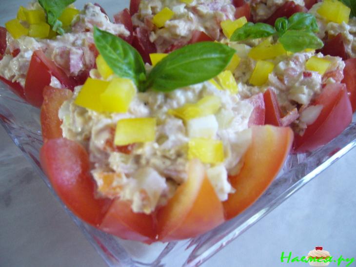 Помидоры фаршированные закусочные