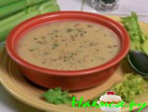 Суп из сельдерея с рисом Суп из сельдерея с рисом