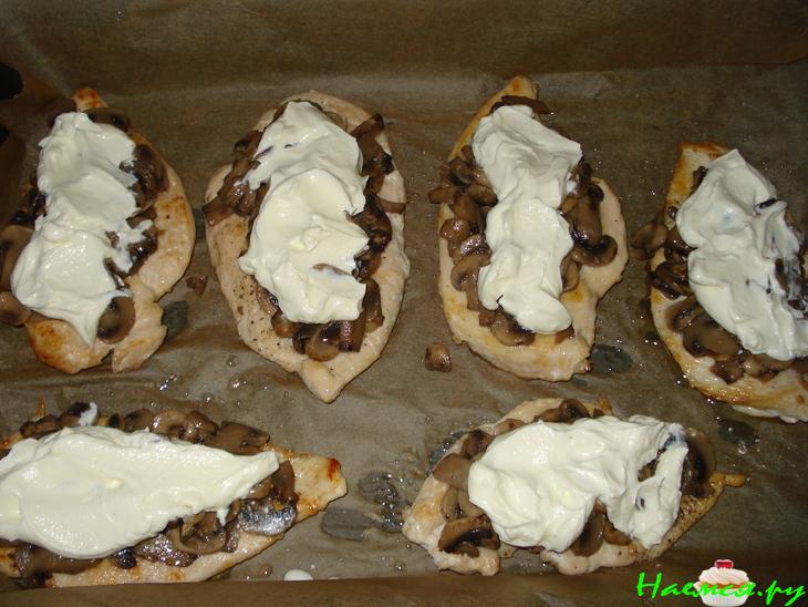 Курица "В снегу"