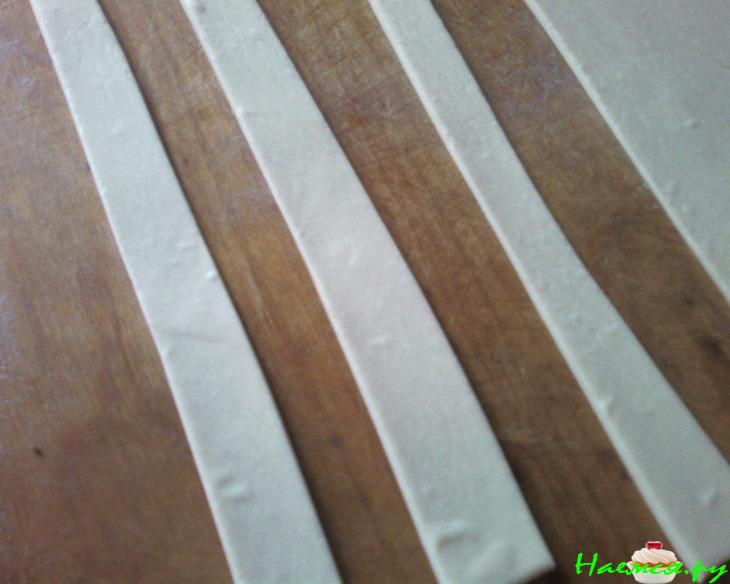 Слоёные яблочные пирожные