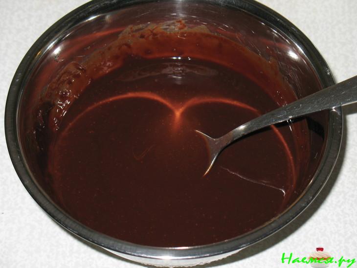 Шоколадный пирог с имбирем и тортик из него 