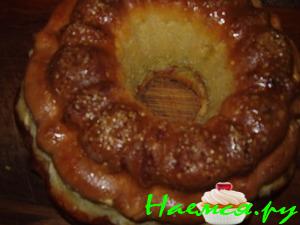 Пирог с куриной печенкой Пирог с куриной печенкой