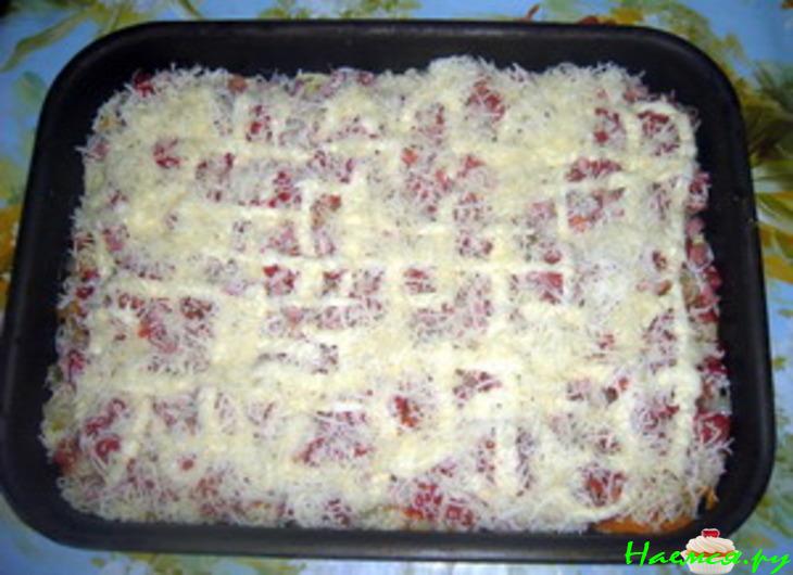 Пицца &laquo;Последний кабачок&raquo; (ещё один способ борьбы с урожаем)