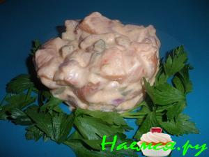 Тартар из лосося