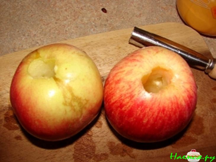 Яблочные "саночки"