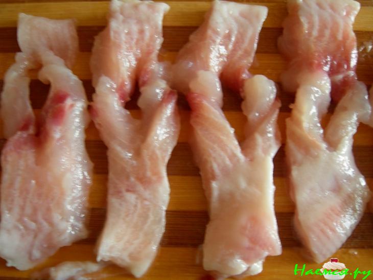 "Хворост" из пангасиуса