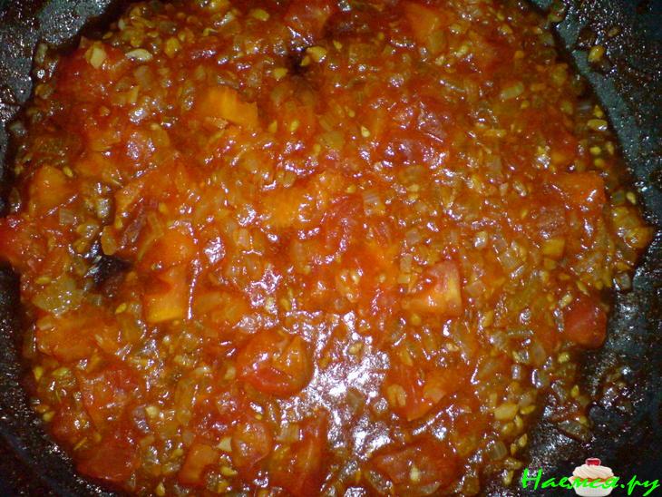 Фаршированные помидоры с картофелем и маслинами Фаршированные помидоры с картофелем и маслинами