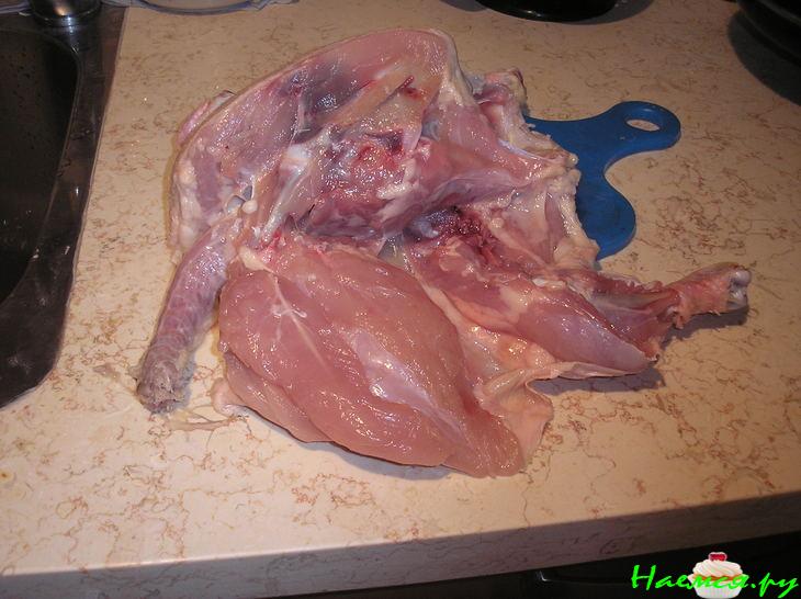 Куриный рулет, запеченный в фольге Куриный рулет, запеченный в фольге