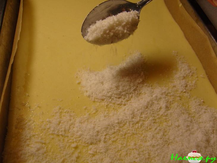 Пирог с кокосом и шоколадом Пирог с кокосом и шоколадом