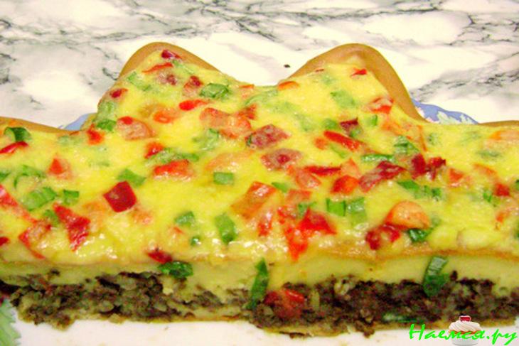 Пирог с печенью