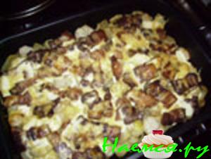 Картофель "под шубой" Картофель "под шубой"