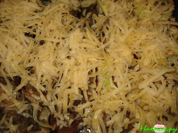 Ассорти из кабачков и баклажанов (с грибами)