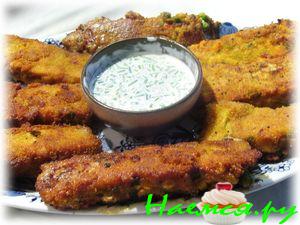 Сырно-овощные палочки