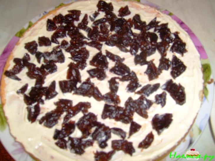Торт с сухофруктами